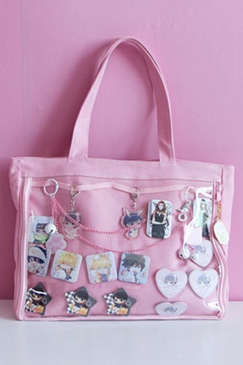 Ita Tote Bag with Clear Window and Included Insert