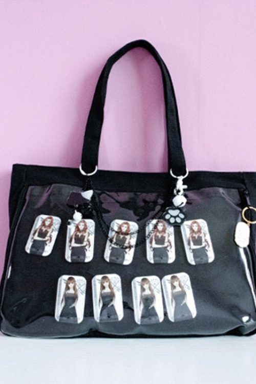 Ita Tote Bag with Clear Window and Included Insert