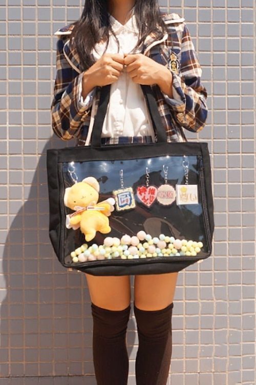 Ita Tote Bag with Clear Window and Included Insert