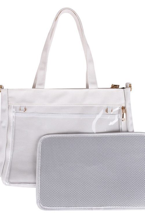 Ita Tote Bag with Clear Window and Included Insert