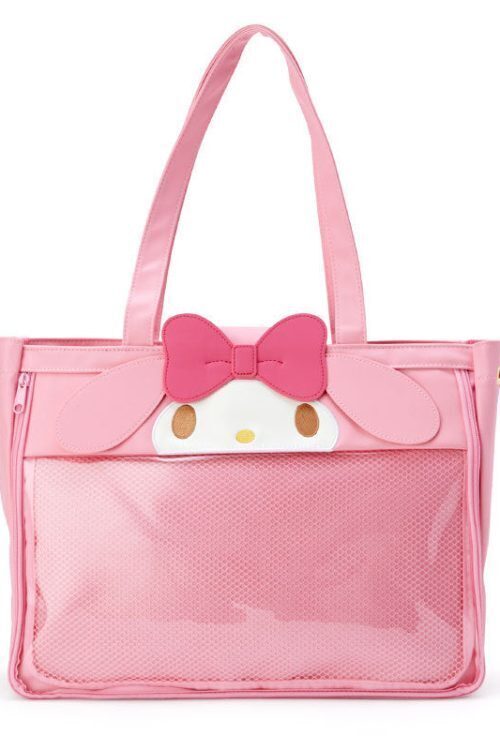 Ita Tote Bag with Clear Window for Pin Display