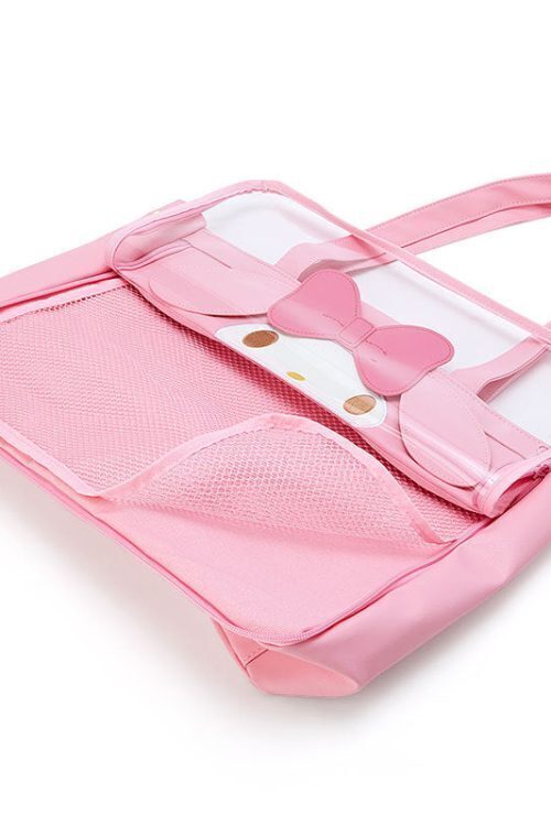 Ita Tote Bag with Clear Window for Pin Display