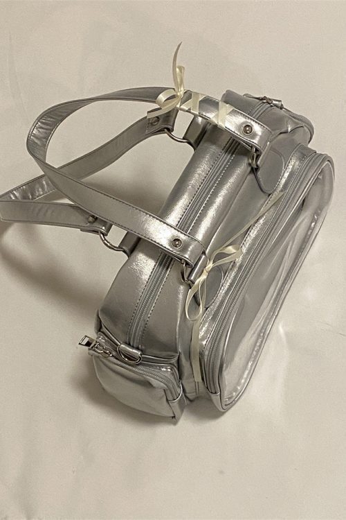 Japanese JK Style Ita Bag with Clear Window for Plushies and Pins