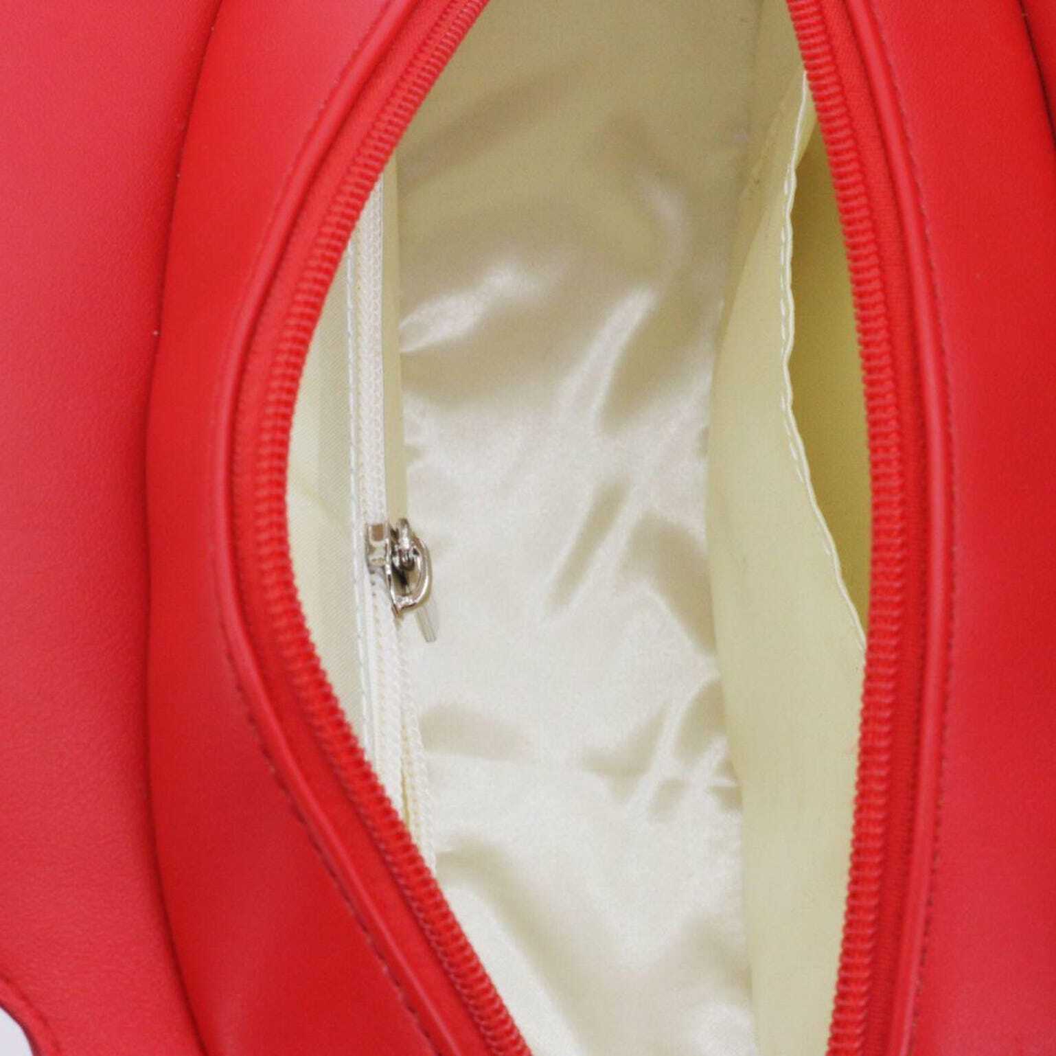 Kawaii Apple Convertible Ita Bag with Clear Window for Plushies and Pins Kawaii Apple Convertible Ita Bag with Clear Window for Plushies and Pins