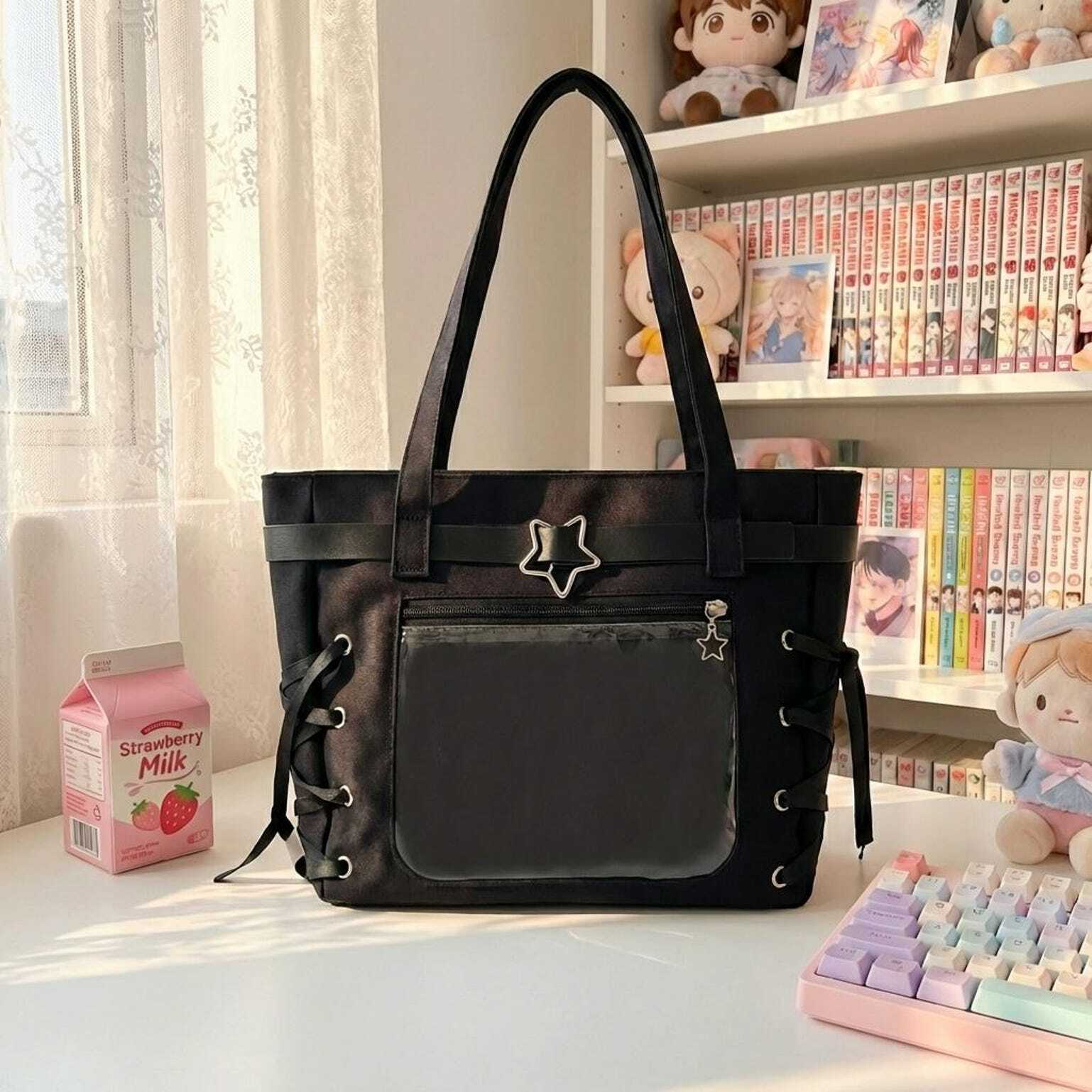 Kawaii Convertible Ita Bag for Pin Display Kawaii Convertible Ita Bag for Pin Display