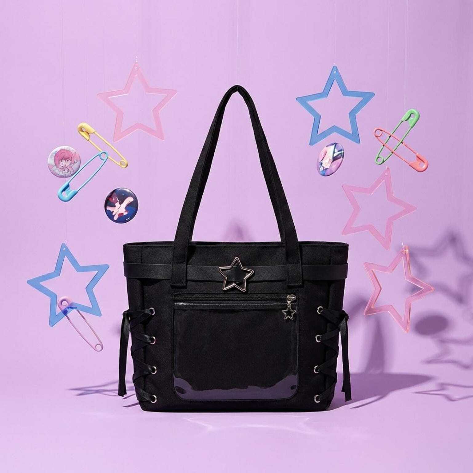 Kawaii Convertible Ita Bag for Pin Display Kawaii Convertible Ita Bag for Pin Display