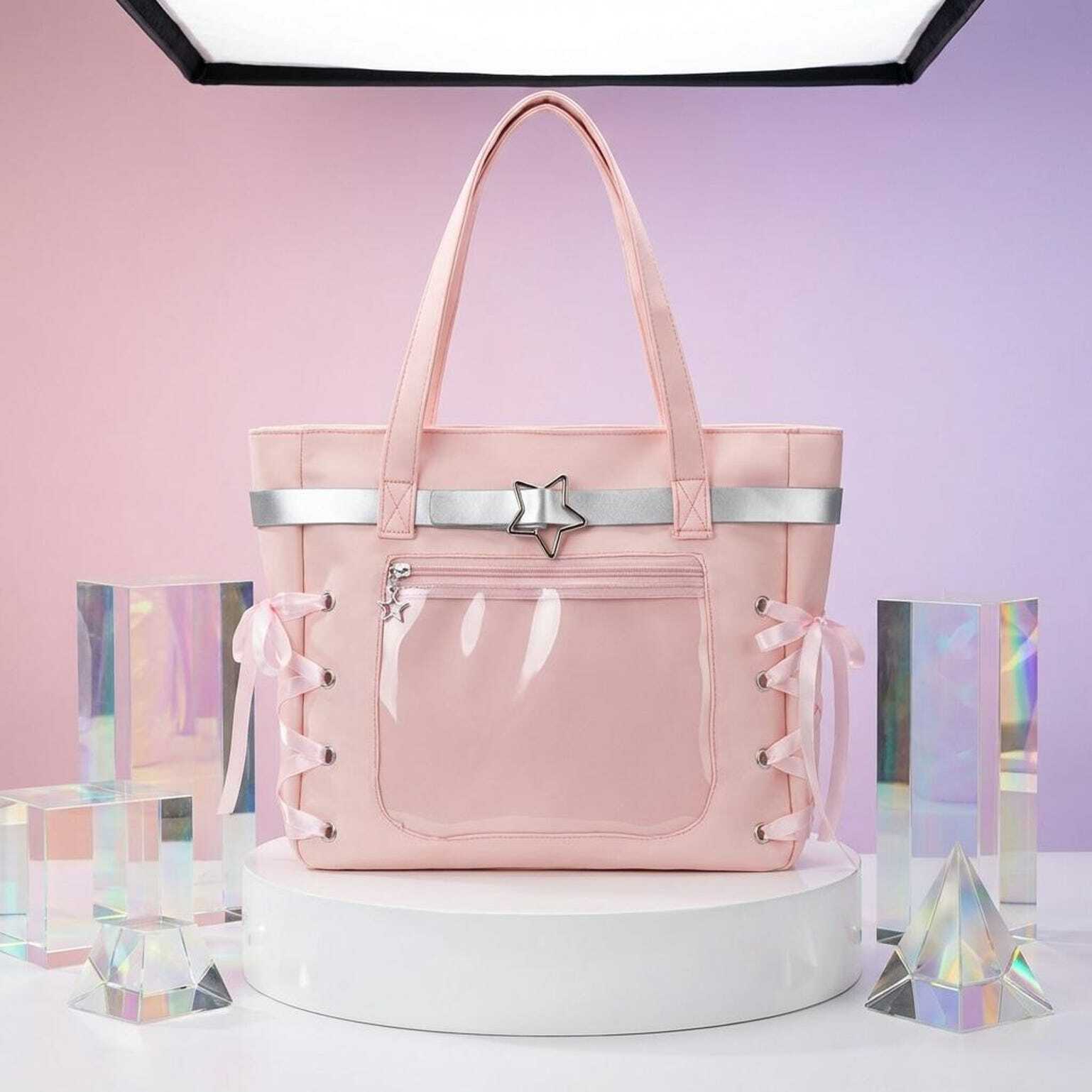 Kawaii Convertible Ita Bag for Pin Display Kawaii Convertible Ita Bag for Pin Display