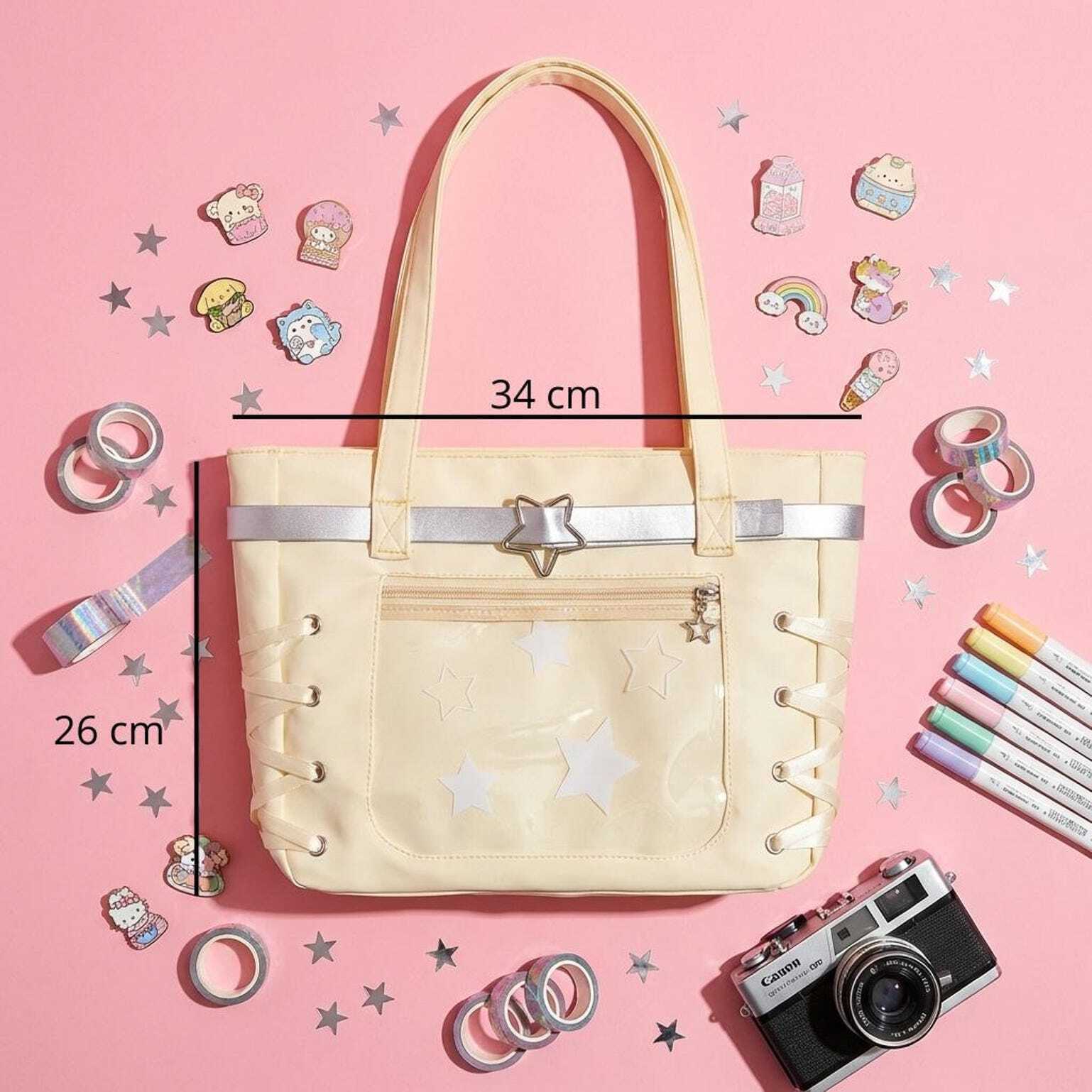 Kawaii Convertible Ita Bag for Pin Display Kawaii Convertible Ita Bag for Pin Display