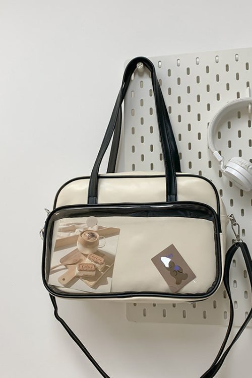 Kawaii Convertible Ita Bag with Clear Window