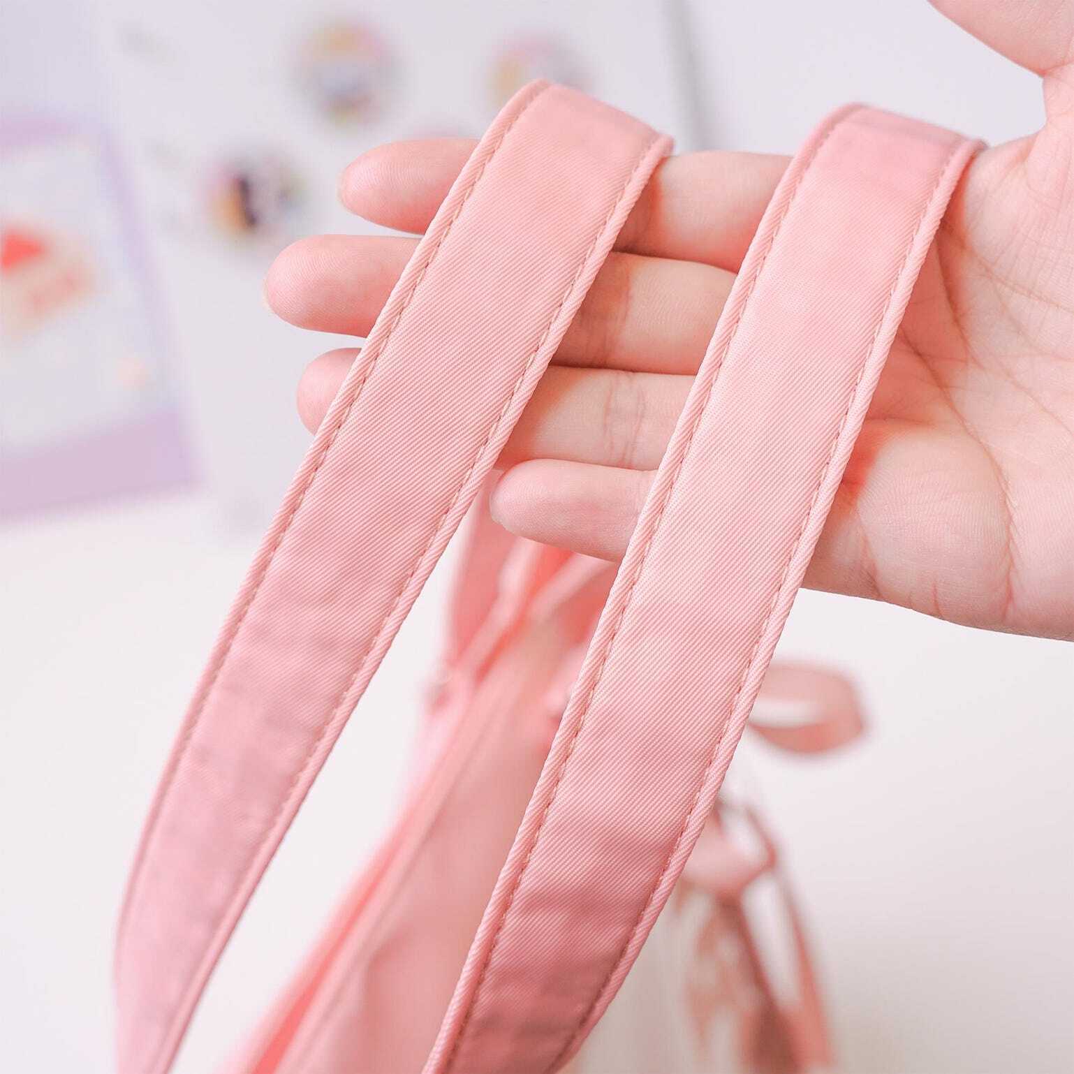 Kawaii Convertible Ita Bag with Clear Window for Photocards and Pins Kawaii Convertible Ita Bag with Clear Window for Photocards and Pins