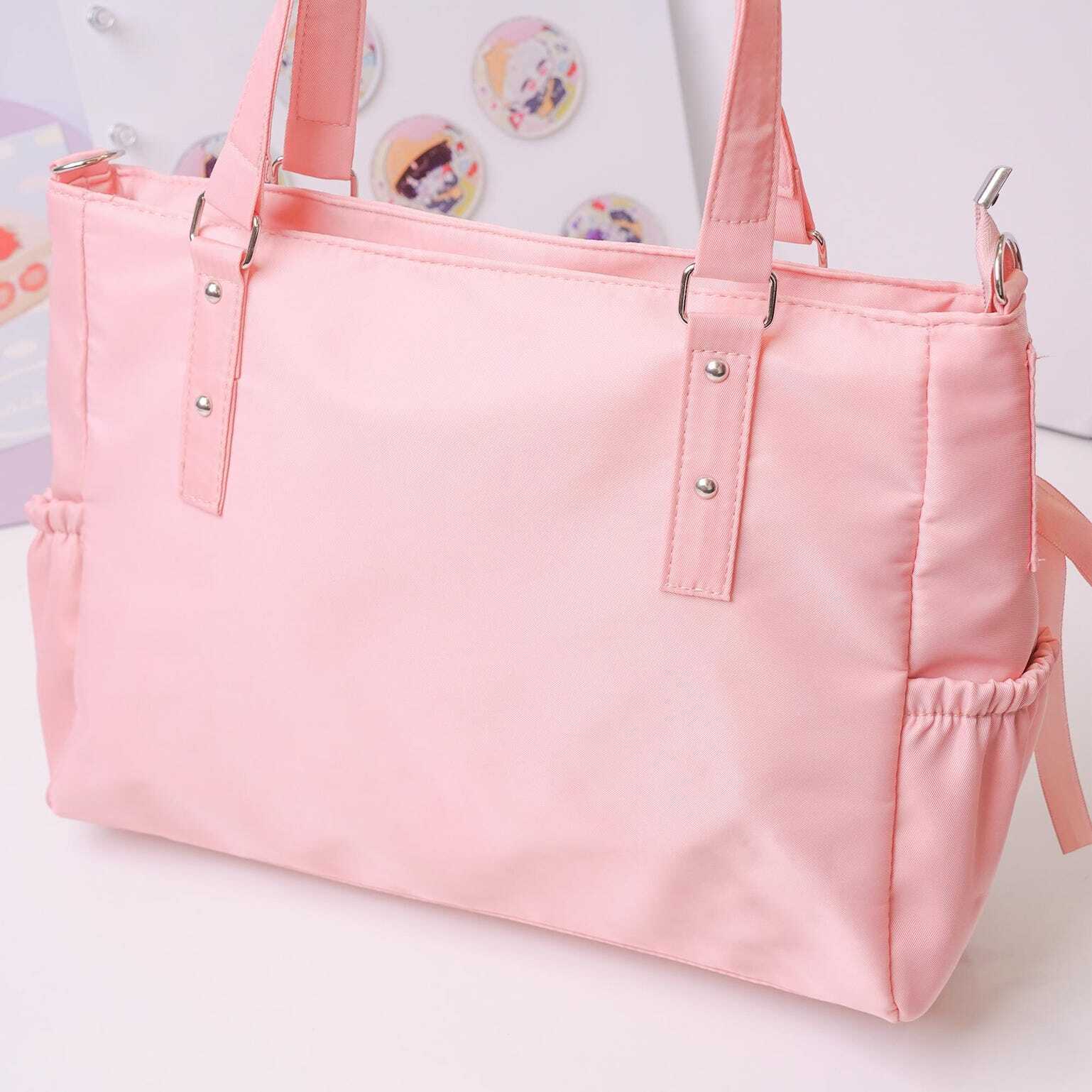 Kawaii Convertible Ita Bag with Clear Window for Photocards and Pins Kawaii Convertible Ita Bag with Clear Window for Photocards and Pins