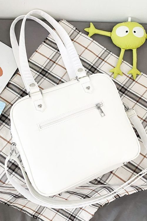 Kawaii Convertible Ita Bag with Clear Window for Pin Display