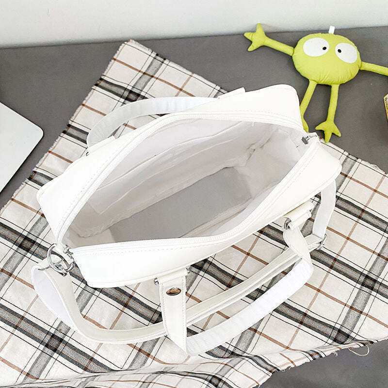 Kawaii Convertible Ita Bag with Clear Window for Pin Display Kawaii Convertible Ita Bag with Clear Window for Pin Display