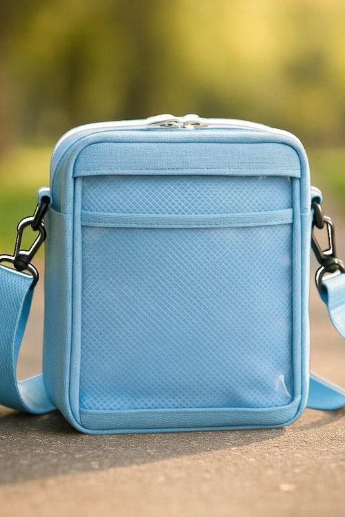 Kawaii Convertible Ita Bag with Clear Window for Pin Display