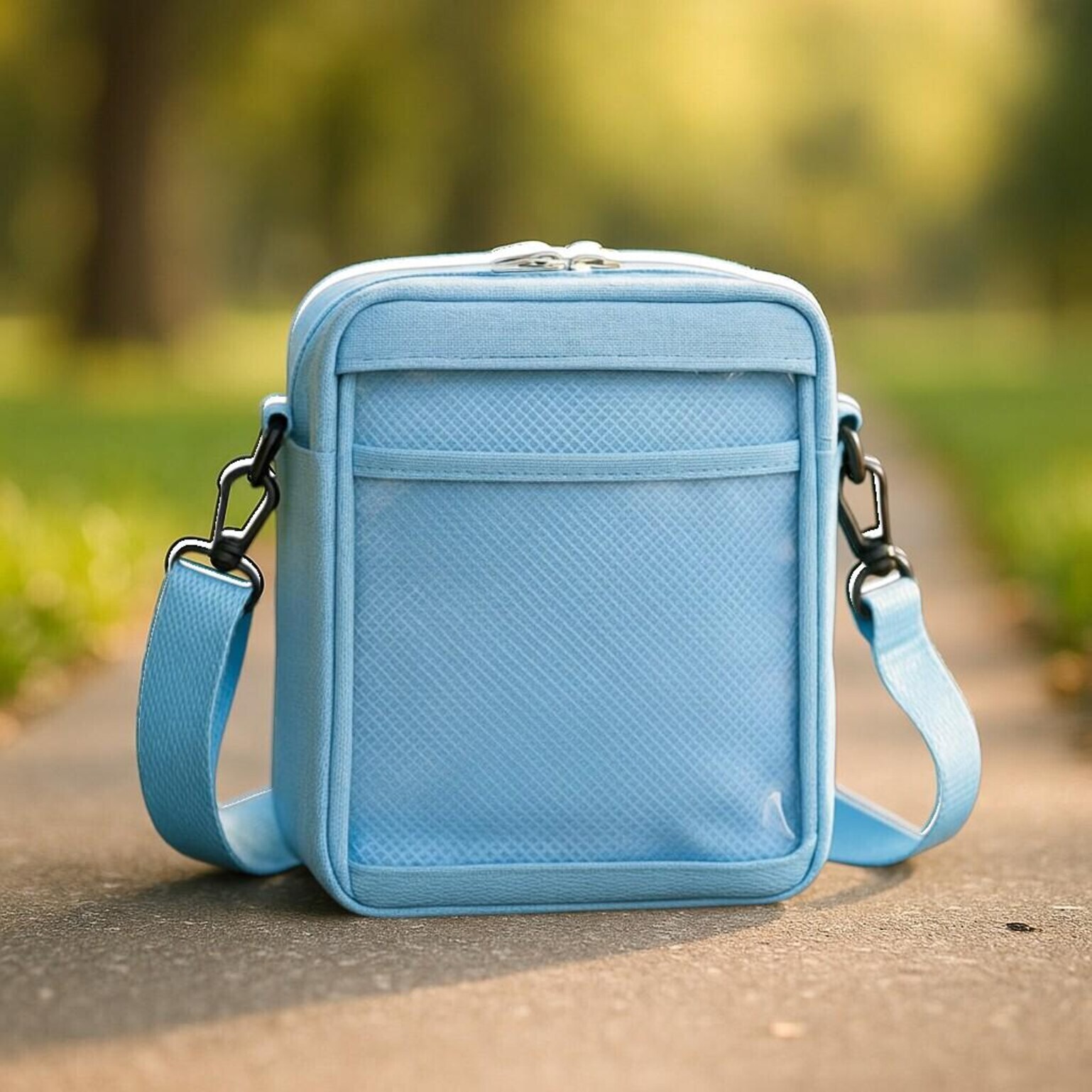 Kawaii Convertible Ita Bag with Clear Window for Pin Display Kawaii Convertible Ita Bag with Clear Window for Pin Display