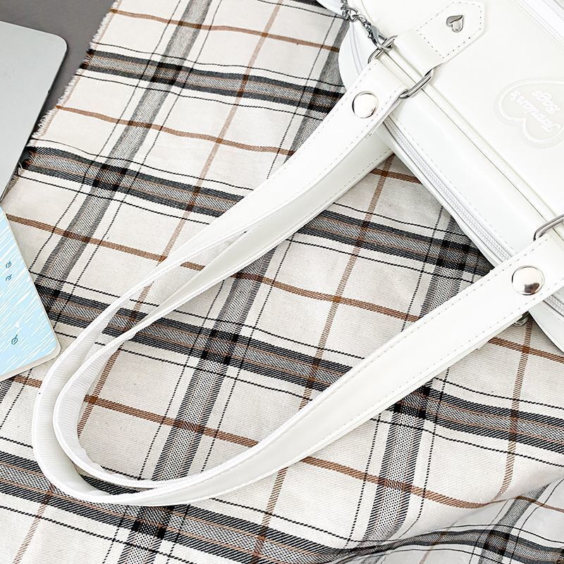 Kawaii Convertible Ita Bag with Clear Window for Pin Display Kawaii Convertible Ita Bag with Clear Window for Pin Display