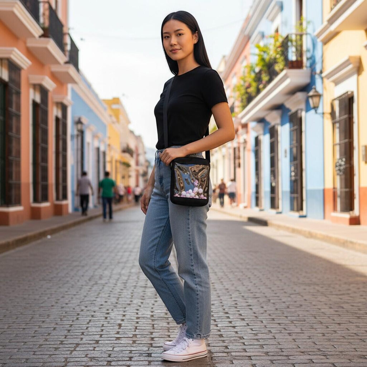 Kawaii Convertible Ita Bag with Clear Window for Pin Display Kawaii Convertible Ita Bag with Clear Window for Pin Display