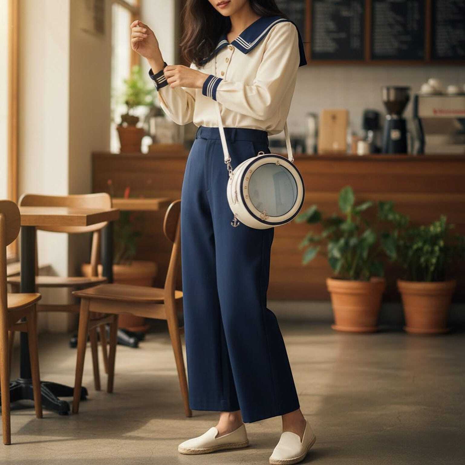 Kawaii Convertible Ita Bag with Clear Window for Pin Display Kawaii Convertible Ita Bag with Clear Window for Pin Display