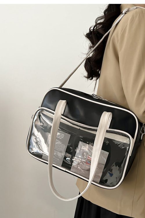 Kawaii Convertible Ita Bag with Clear Window