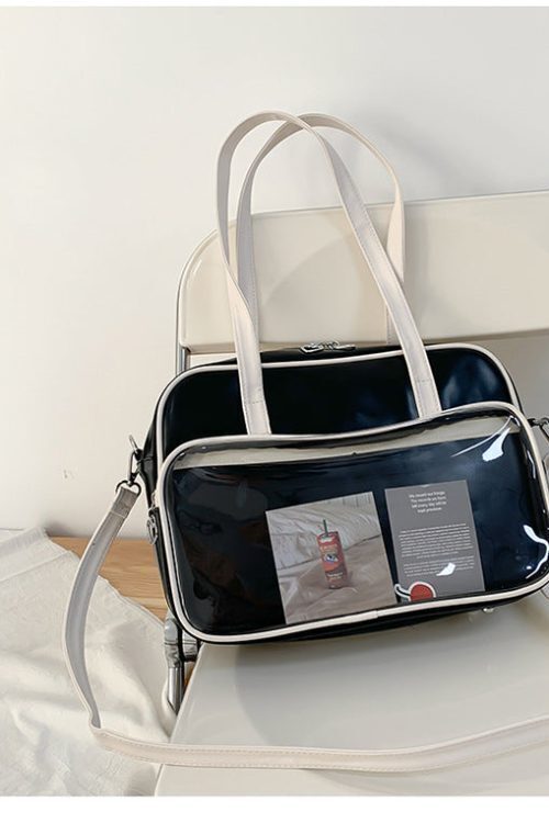 Kawaii Convertible Ita Bag with Clear Window
