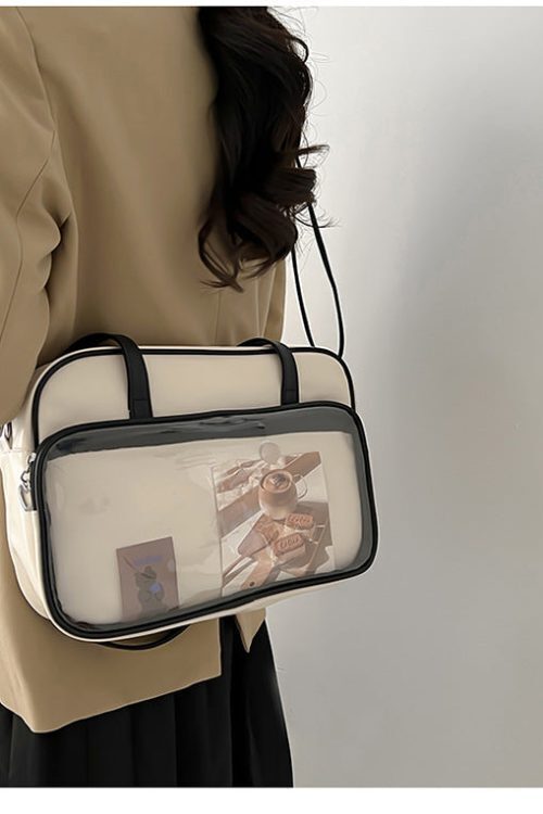 Kawaii Convertible Ita Bag with Clear Window