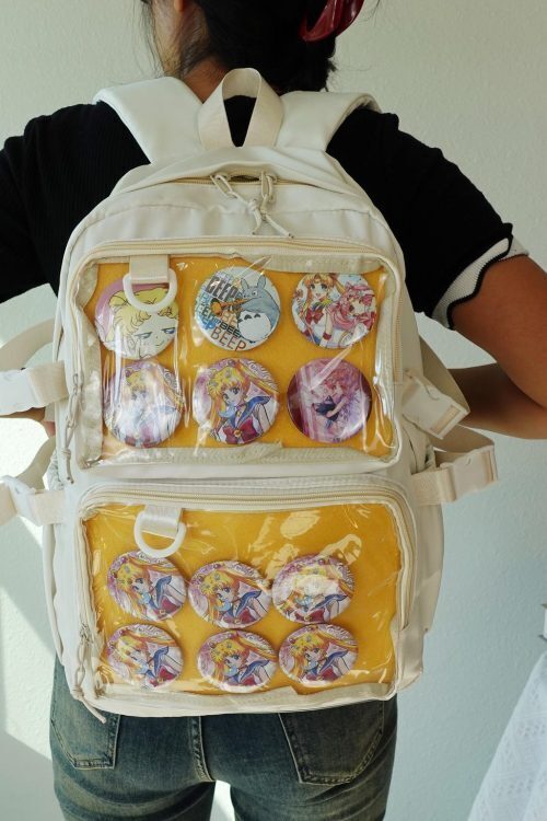 Kawaii Ita Backpack for Pin Display