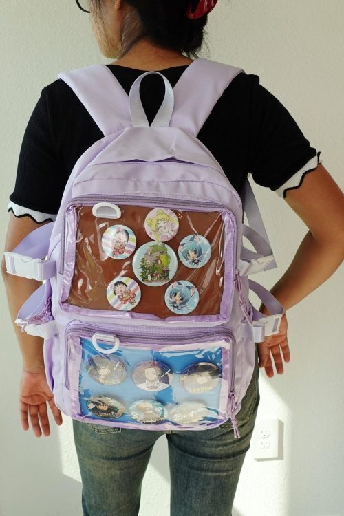 Kawaii Ita Backpack for Pin Display