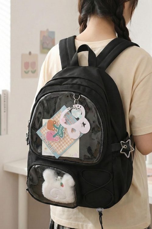 Kawaii Ita Backpack for Pin Display