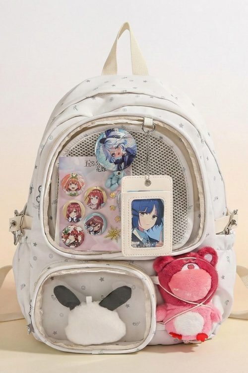 Kawaii Ita Backpack for Pin Display