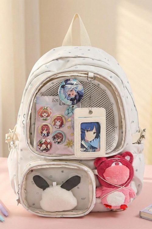 Kawaii Ita Backpack for Pin Display