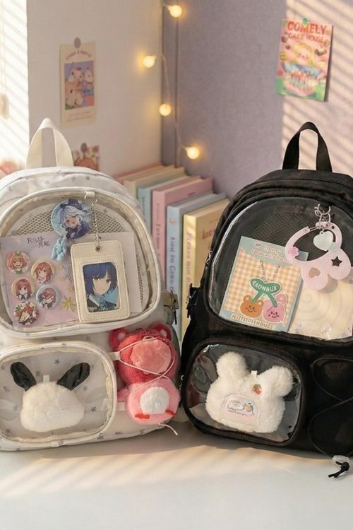 Kawaii Ita Backpack for Pin Display