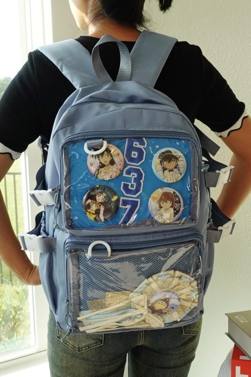 Kawaii Ita Backpack for Pin Display