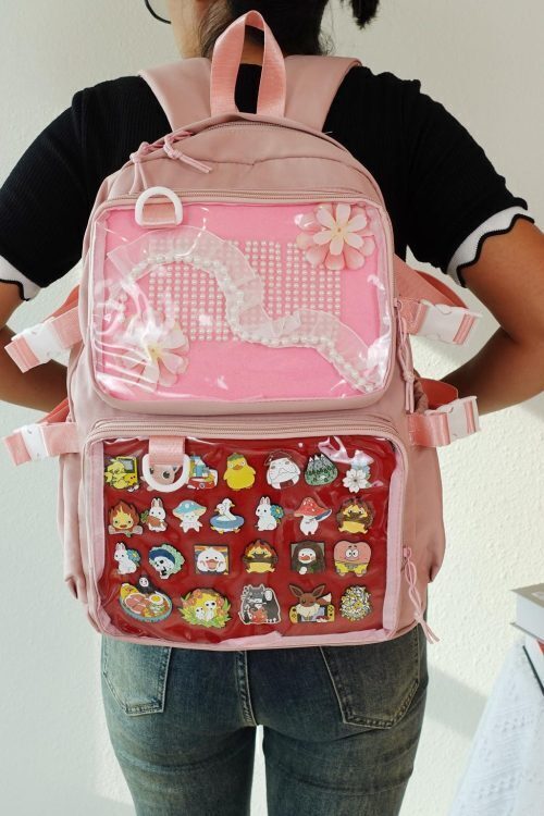 Kawaii Ita Backpack for Pin Display