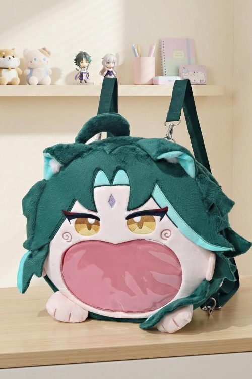 Kawaii Ita Backpack for Plushies and Pins