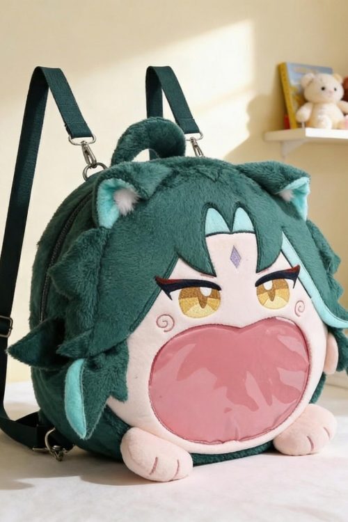 Kawaii Ita Backpack for Plushies and Pins