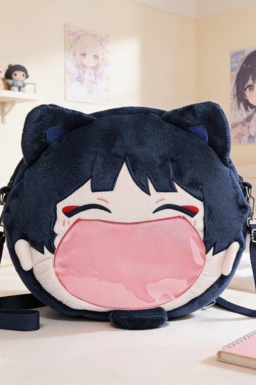 Kawaii Ita Backpack for Plushies and Pins