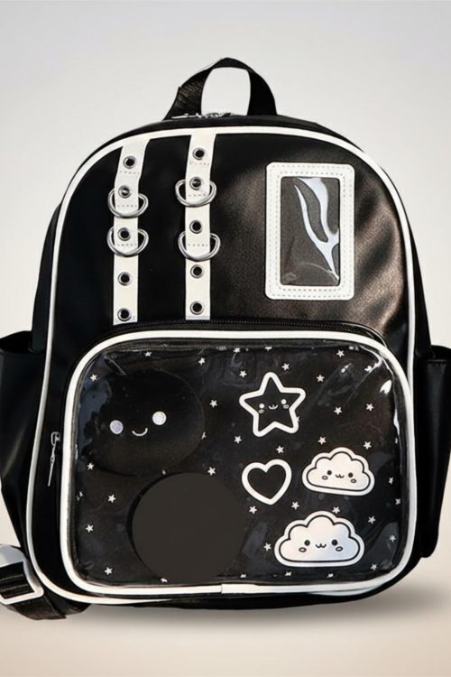 Kawaii Ita Backpack for Plushies and Pins