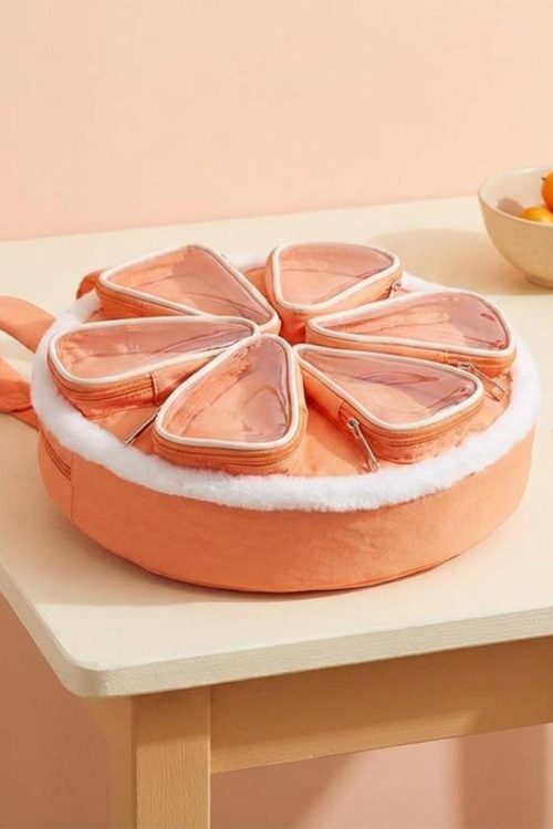 Kawaii Ita Backpack with Clear Window for Photocards and Pins