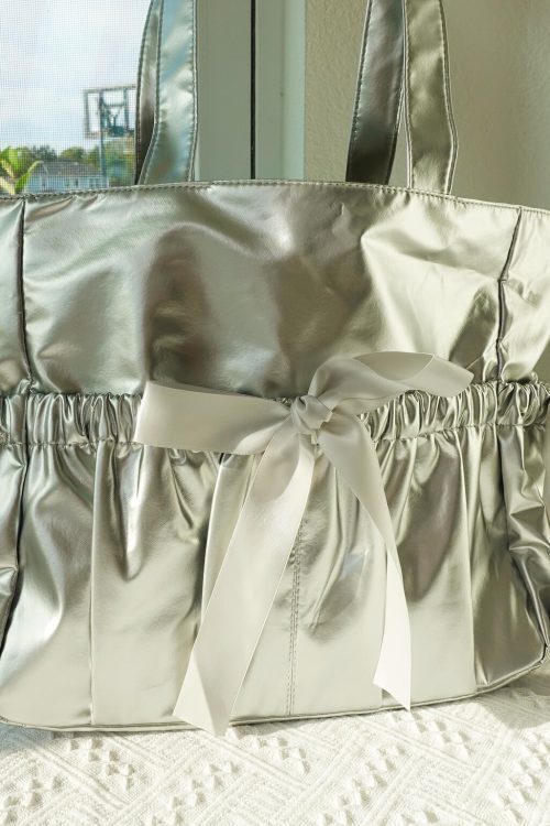 Kawaii Ita Shoulder Bag with Clear Window for Pin Display