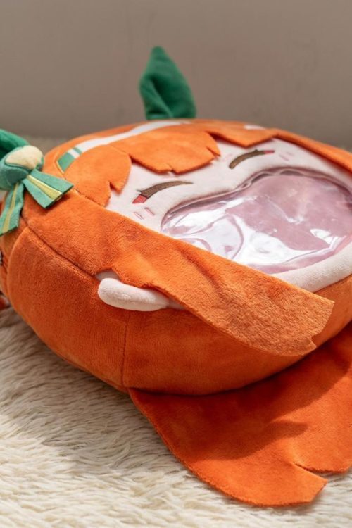 Kawaii Ita Shoulder Bag with Clear Window for Plushies and Pins