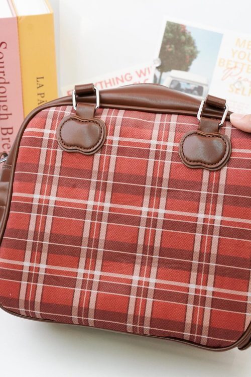 Kawaii Ita Shoulder Bag with Clear Window for Plushies and Pins