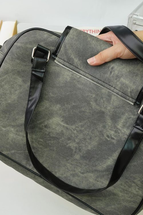 Kawaii Y2K Ita Messenger Bag with Clear Window for Plushies and Pins