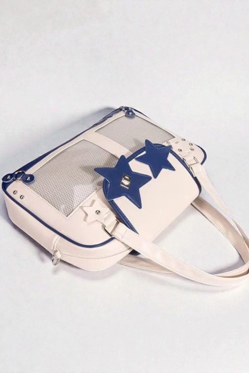 Kawaii Y2K Ita Shoulder Bag for Plushies and Pins