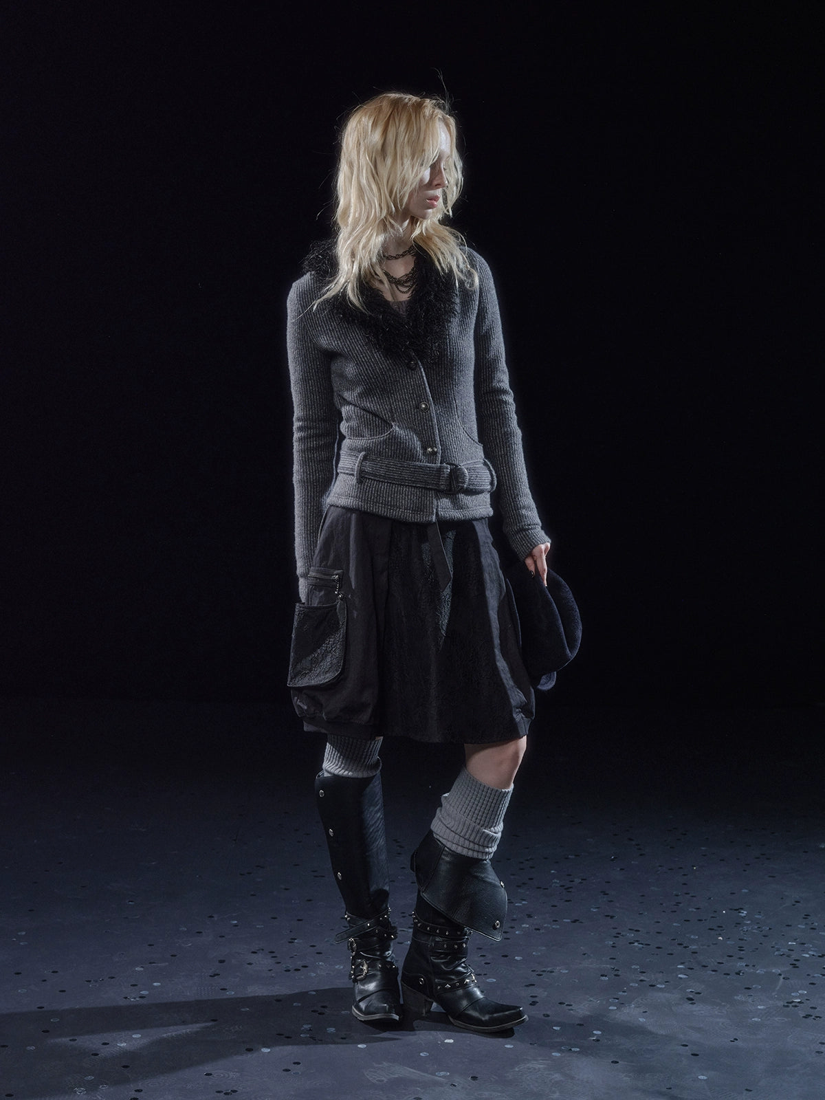 Lace Balloon A-Line Skirt Lace Balloon A-Line Skirt