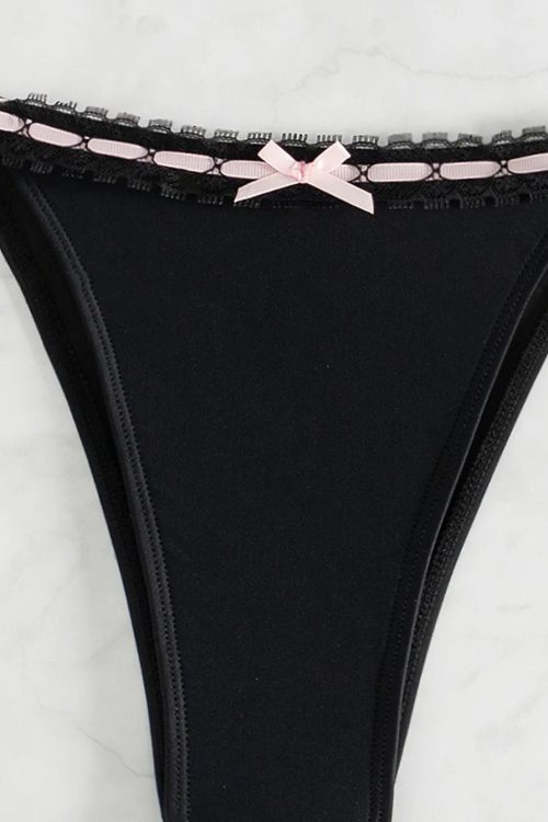 Lace Bow Bikini Set