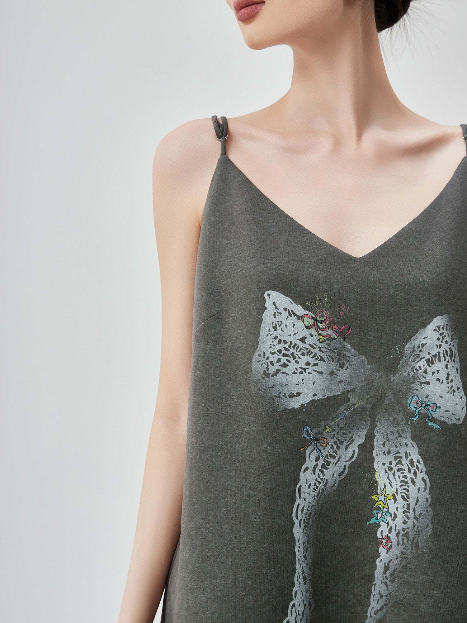 Lace Spliced Camisole Dress Lace Spliced Camisole Dress