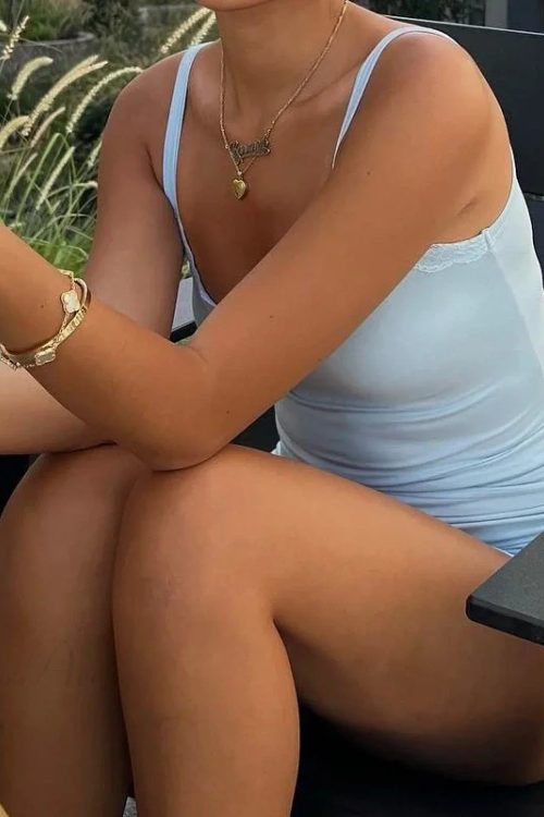 Lace Trim Camis Low Waist Shorts Sleeveless Summer Two Pieces Set