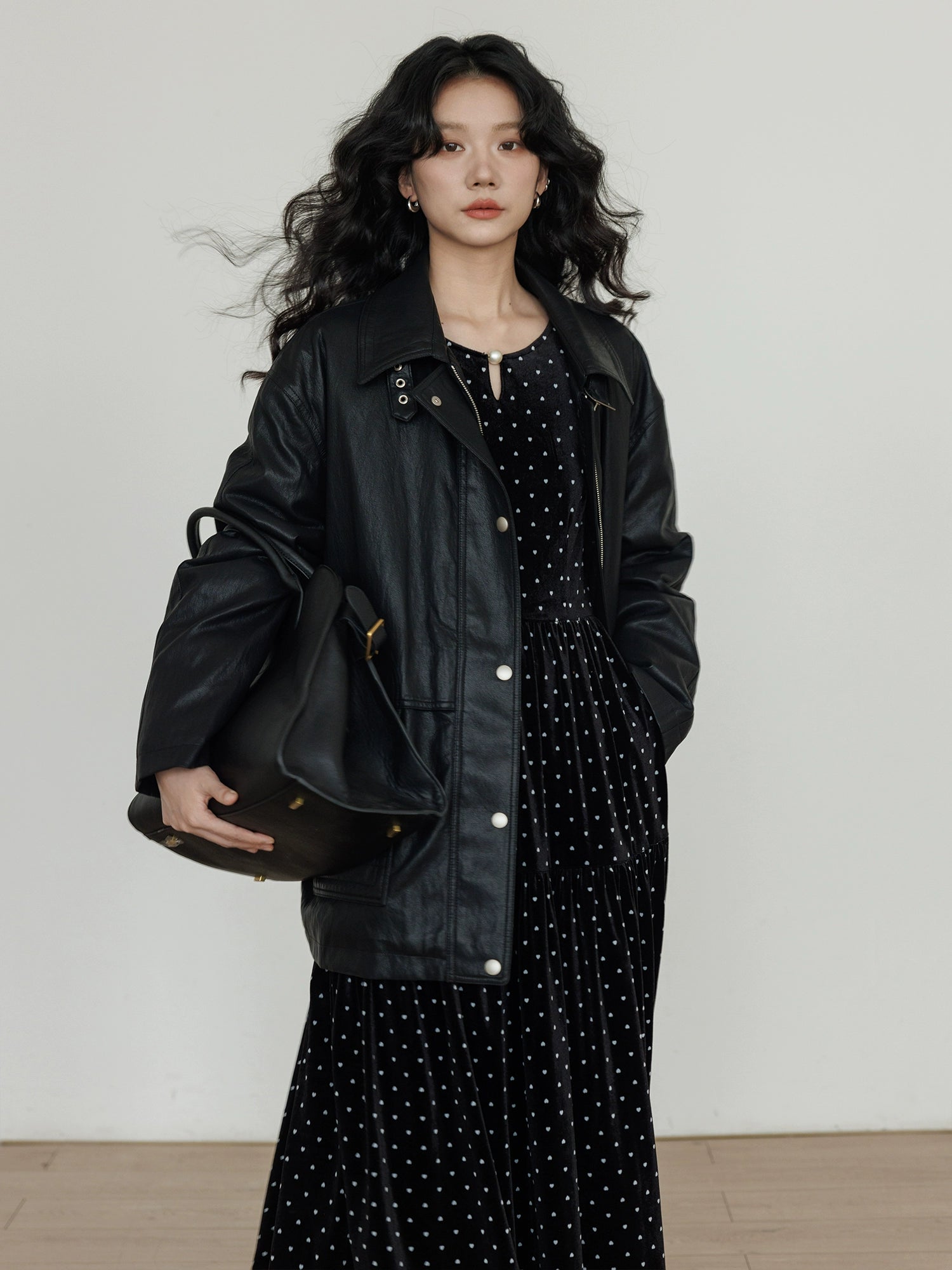 Lapel Leather Jacket Lapel Leather Jacket