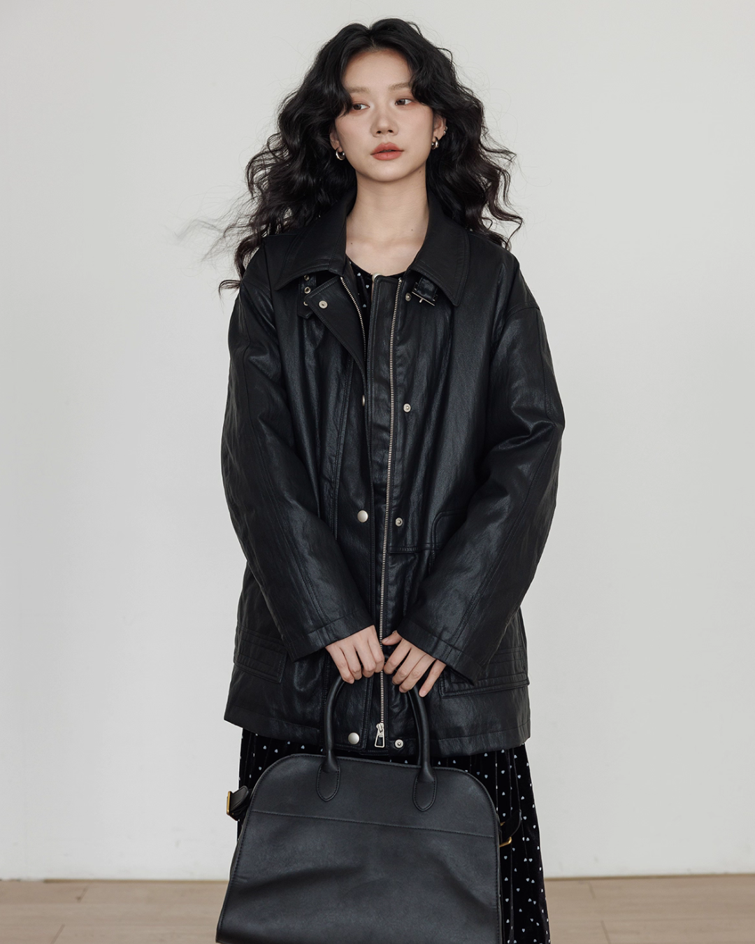 Lapel Leather Jacket Lapel Leather Jacket