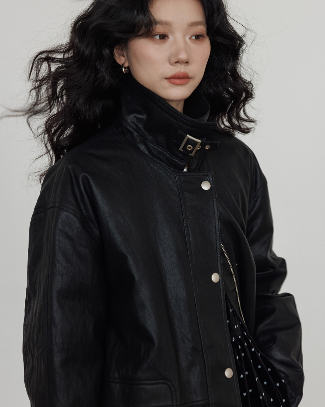 Lapel Leather Jacket Lapel Leather Jacket